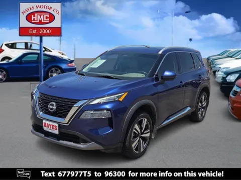 Blue 2023 Nissan Rogue SL for sale in Lubbock, TX