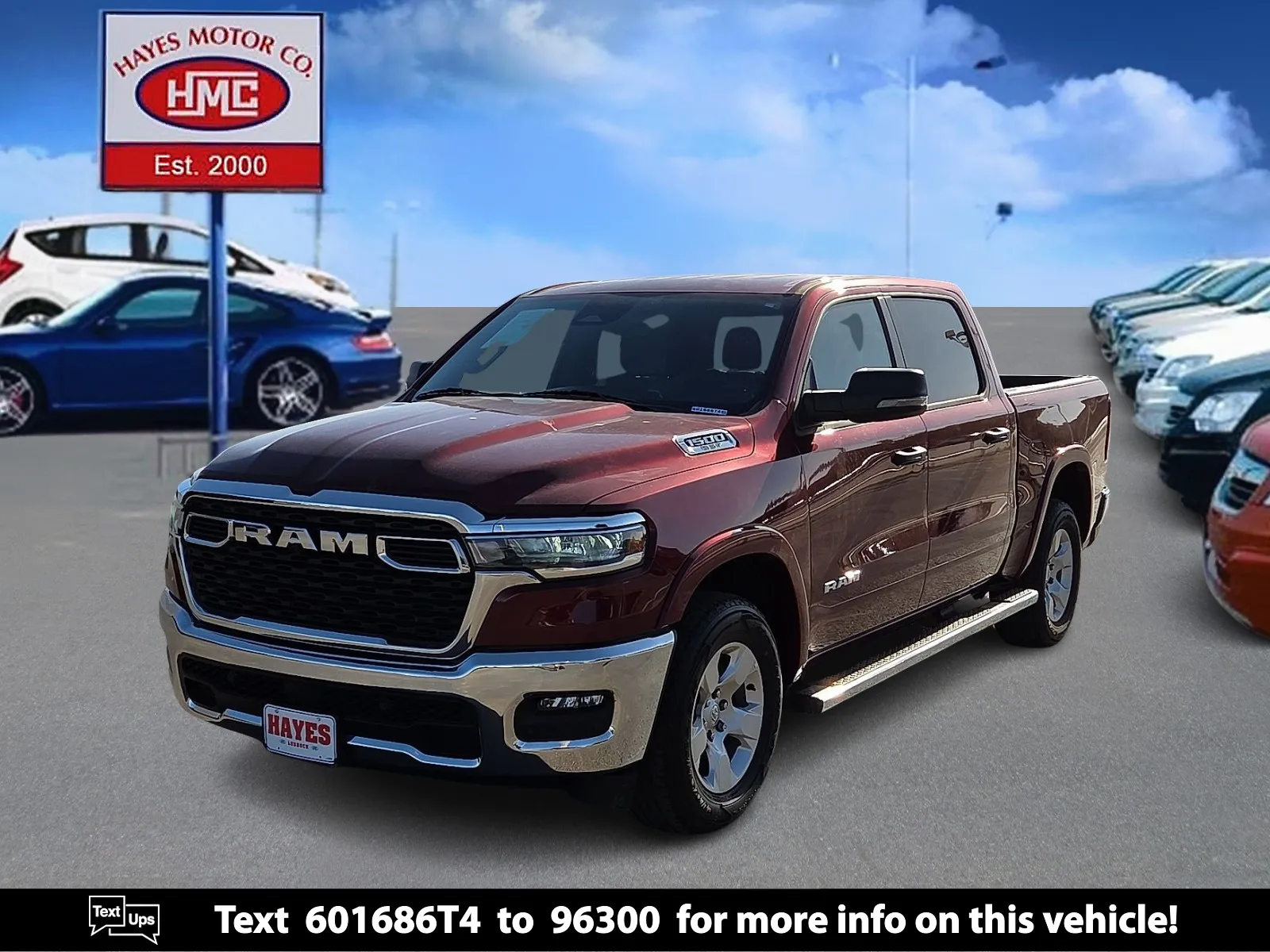 Red 2025 Ram 1500 Big Horn/Lone Star for sale in Lubbock, TX