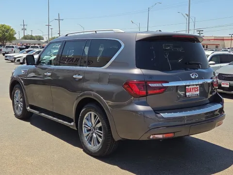 Another view of 2024 INFINITI QX80 LUXE for sale in Lubbock, TX at Hayes Motor Company