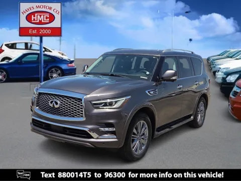 Gray 2024 INFINITI QX80 LUXE for sale in Lubbock, TX
