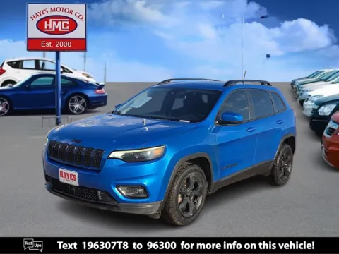 Blue 2021 Jeep Cherokee Latitude Plus for sale in Lubbock, TX