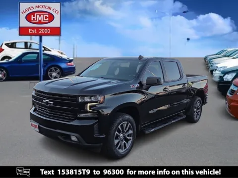 Black 2021 Chevrolet Silverado 1500 RST for sale in Lubbock, TX