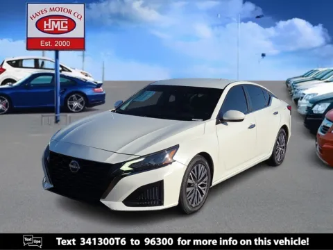 White 2023 Nissan Altima 2.5 SV for sale in Lubbock, TX