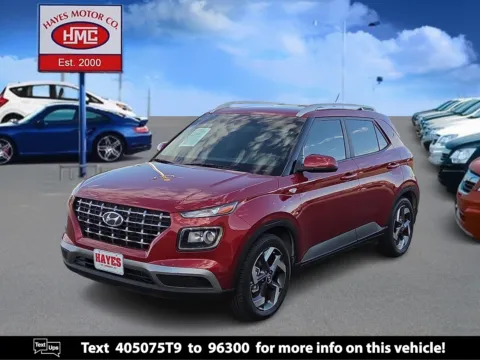 Red 2025 Hyundai Venue SEL for sale in Lubbock, TX