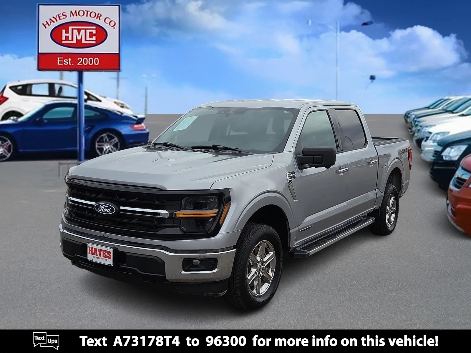 Silver 2024 Ford F-150 XLT for sale in Lubbock, TX