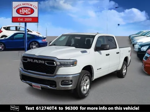 White 2025 Ram 1500 Big Horn/Lone Star for sale in Lubbock, TX