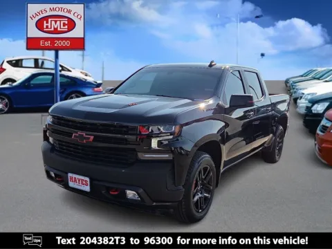 Black 2022 Chevrolet Silverado 1500 LTD RST for sale in Lubbock, TX
