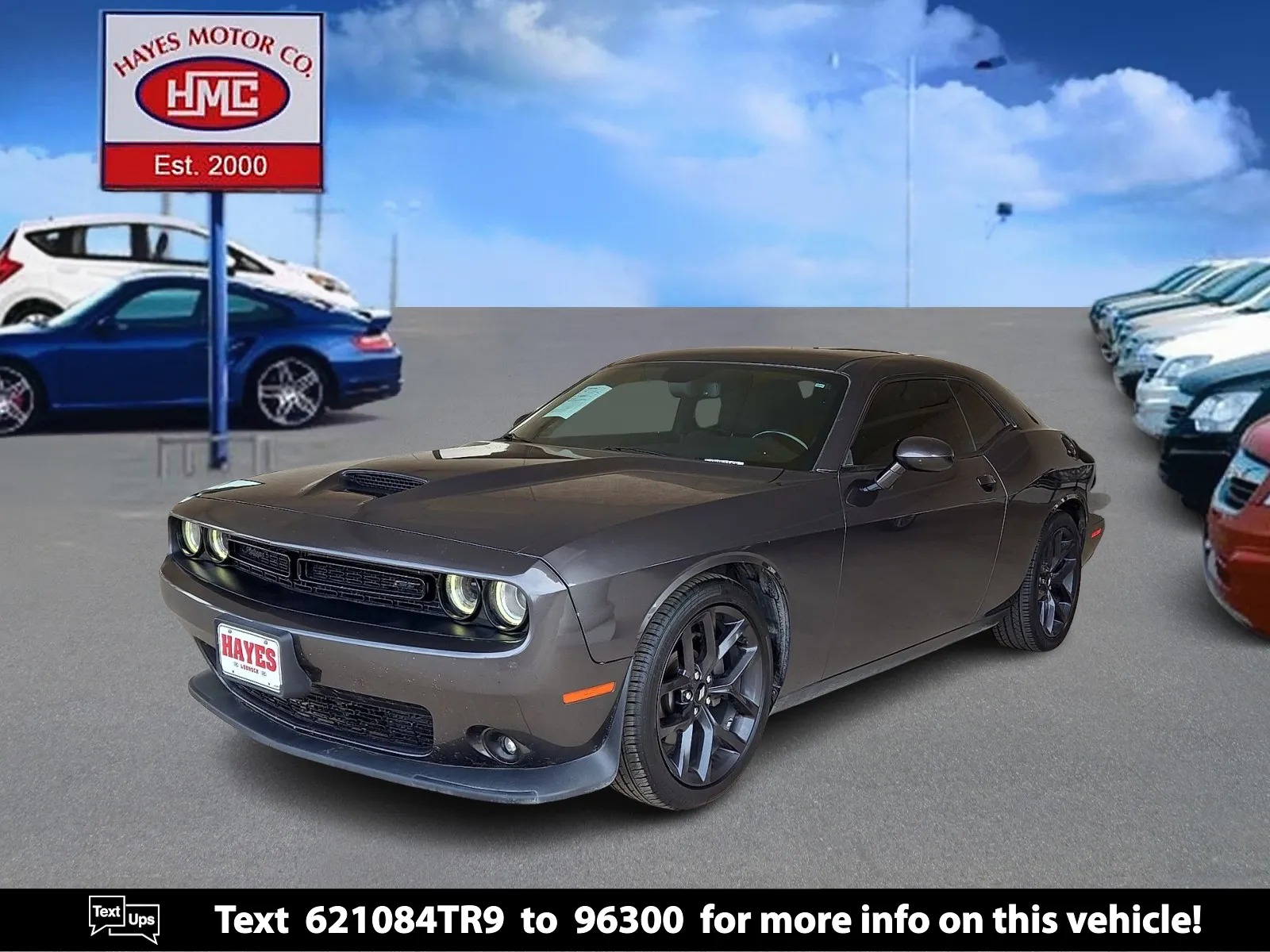 Gray 2019 Dodge Challenger GT for sale in Lubbock, TX