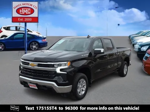 Black 2024 Chevrolet Silverado 1500 LT for sale in Lubbock, TX