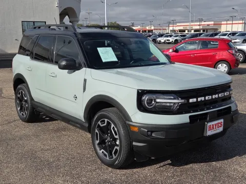 More photos of 2024 Ford Bronco Sport Outer Banks at Hayes Motor Company, TX