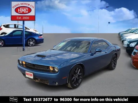 Blue 2023 Dodge Challenger GT for sale in Lubbock, TX