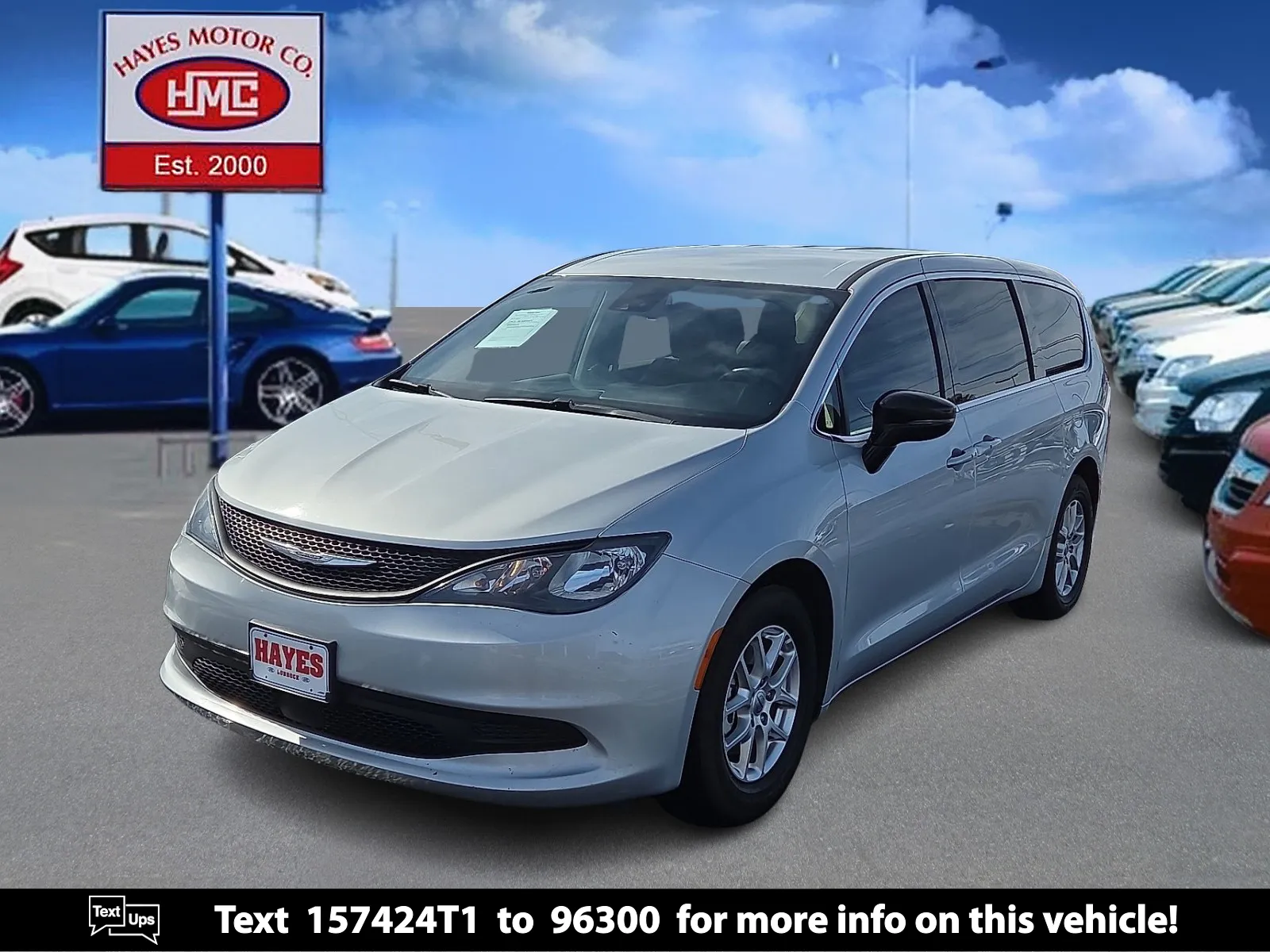 Silver 2024 Chrysler Voyager LX for sale in Lubbock, TX