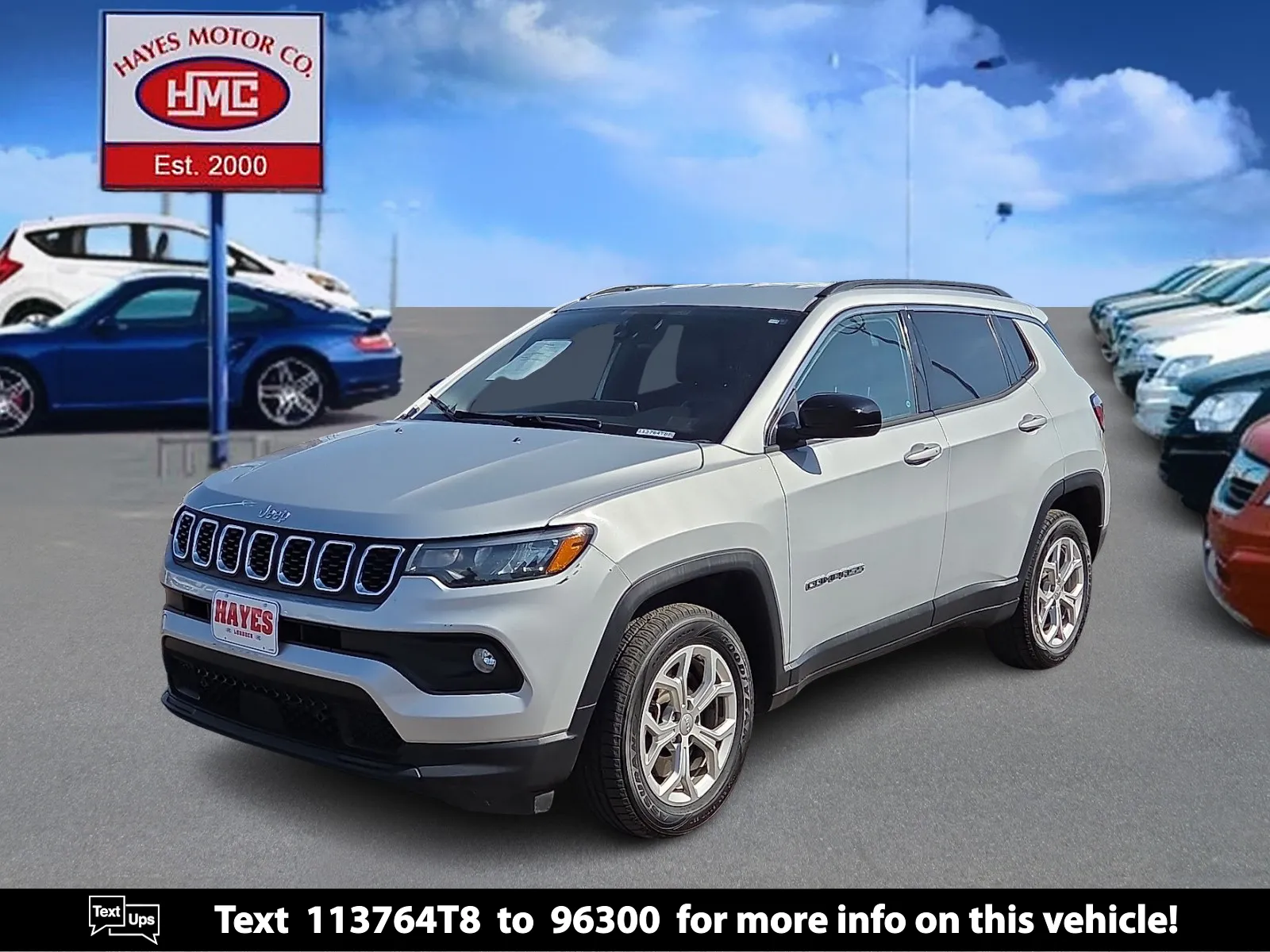 Silver 2024 Jeep Compass Latitude for sale in Lubbock, TX