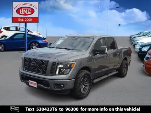 Gray 2019 Nissan Titan SL for sale in Lubbock, TX