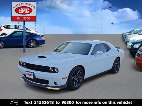 White 2022 Dodge Challenger GT for sale in Lubbock, TX