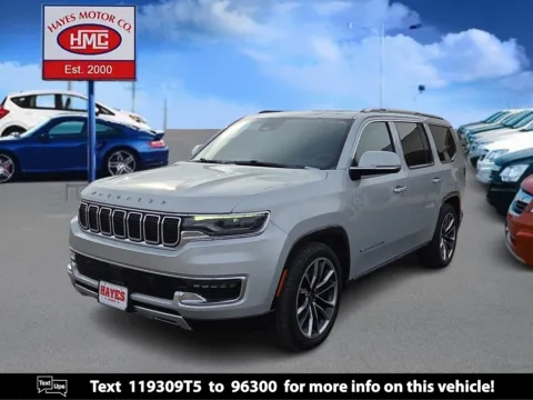 Silver 2022 Jeep Wagoneer Series III for sale in Lubbock, TX