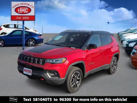 Red 2025 Jeep Compass Trailhawk for sale in Lubbock, TX