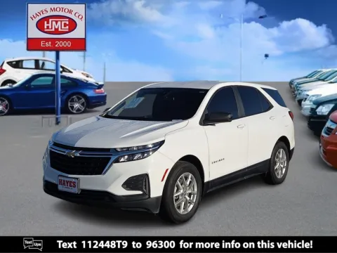 White 2024 Chevrolet Equinox LS for sale in Lubbock, TX