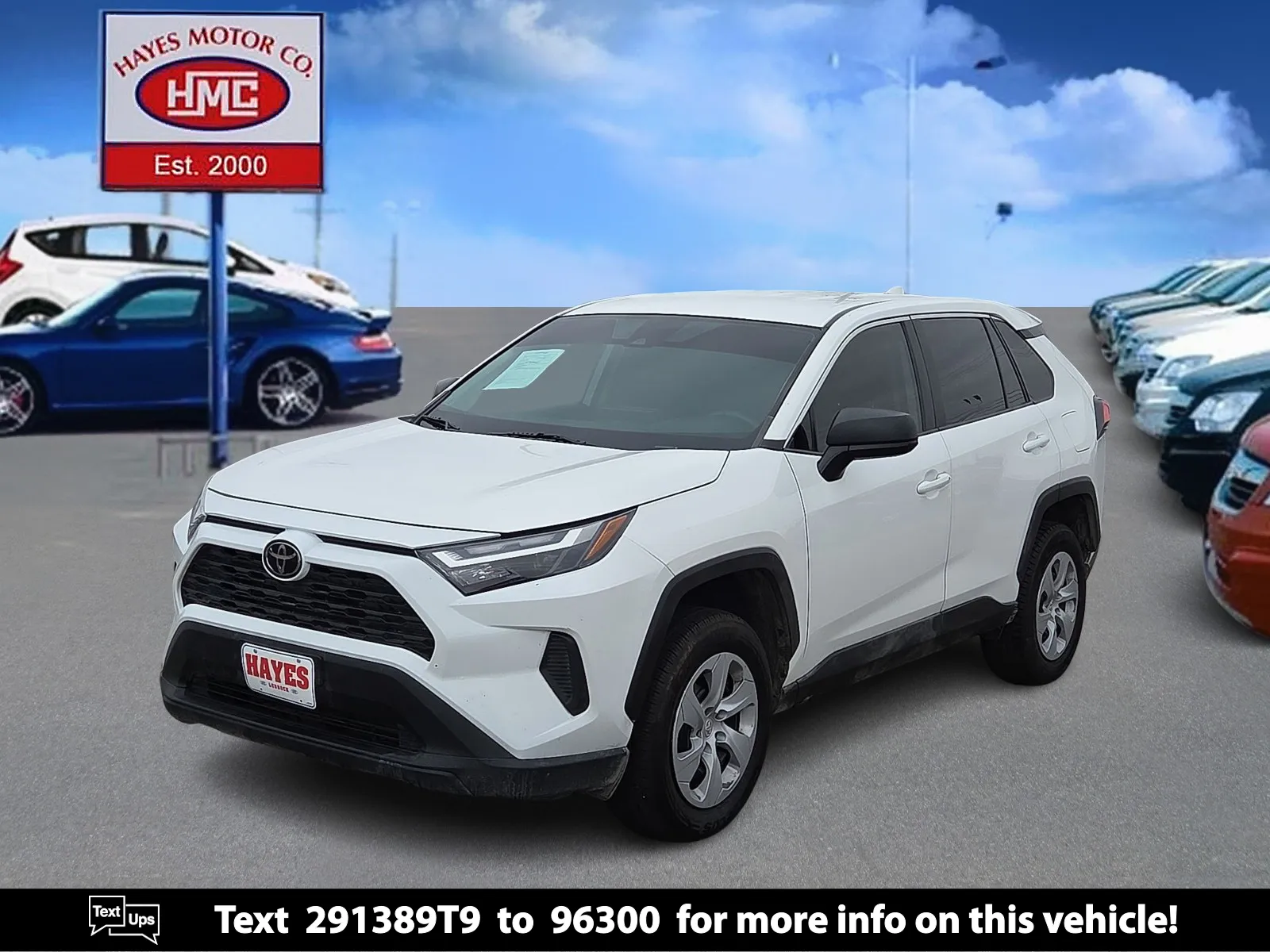 White 2023 Toyota RAV4 LE for sale in Lubbock, TX