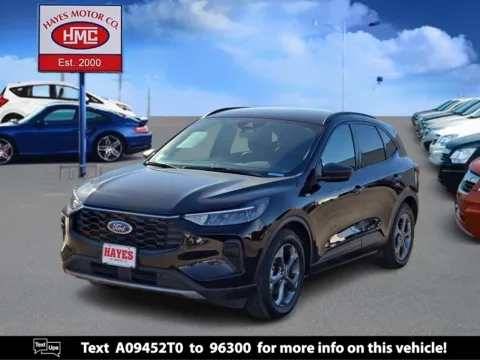 Black 2025 Ford Escape ST-Line for sale in Lubbock, TX