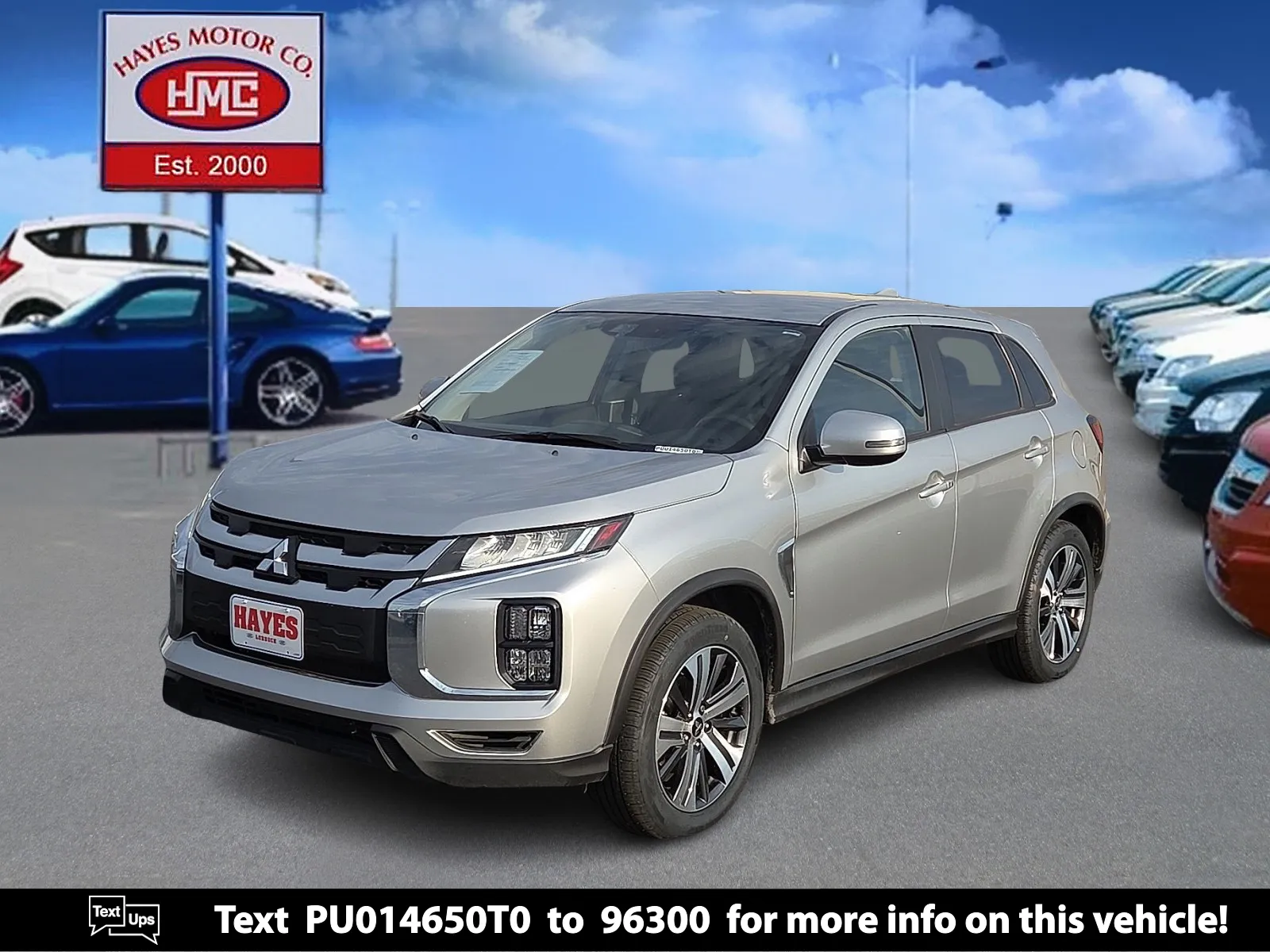 Silver 2023 Mitsubishi Outlander Sport SE for sale in Lubbock, TX