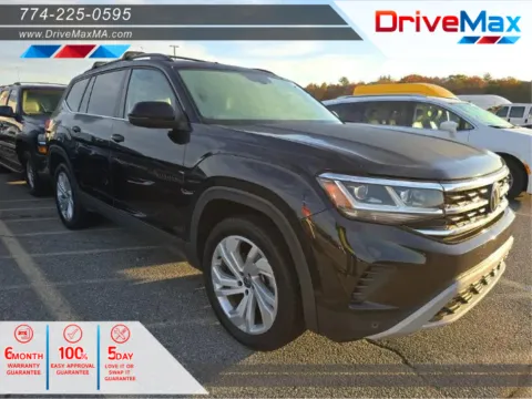 Black 2021 Volkswagen Atlas SE 4Motion w/Tech Pkg Sport Utility 4D for sale in West Bridgewater, MA