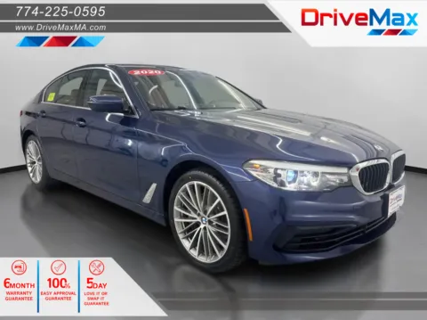 Blue 2020 BMW 5 Series 540i xDrive Sedan 4D for sale in West Bridgewater, MA