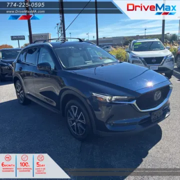 Blue 2017 MAZDA CX-5 Grand Touring Sport Utility 4D for sale in West Bridgewater, MA