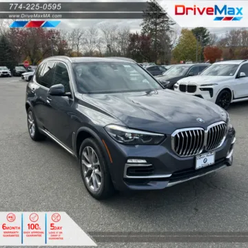 Gray 2019 BMW X5 xDrive40i Sport Utility 4D for sale in West Bridgewater, MA