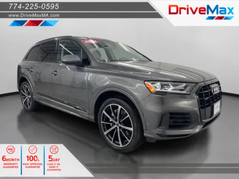 Gray 2021 Audi Q7 55 TFSI Premium Plus Sport Utility 4D for sale in West Bridgewater, MA