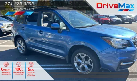 Blue 2017 Subaru Forester 2.5i Touring Sport Utility 4D for sale in West Bridgewater, MA