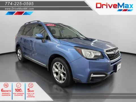 Blue 2017 Subaru Forester 2.5i Touring Sport Utility 4D for sale in West Bridgewater, MA
