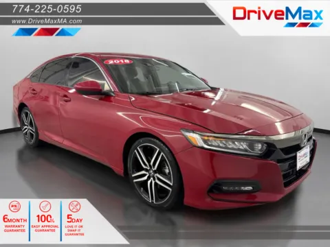 Red 2018 Honda Accord Sport Sedan 4D for sale in West Bridgewater, MA