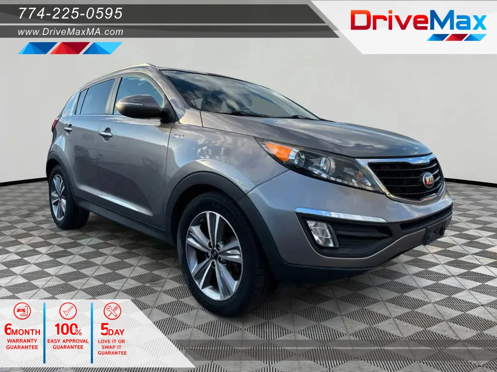 Silver 2014 Kia Sportage SX Sport Utility 4D for sale in West Bridgewater, MA