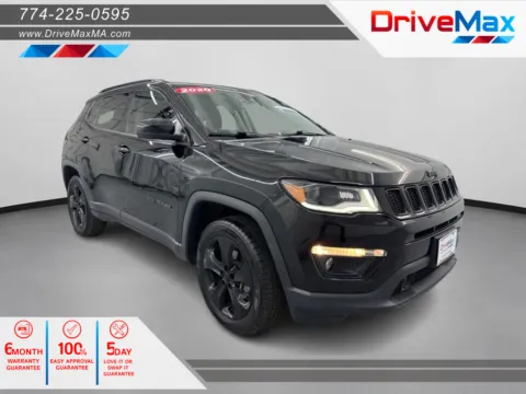 Black 2020 Jeep Compass Altitude Sport Utility 4D for sale in West Bridgewater, MA