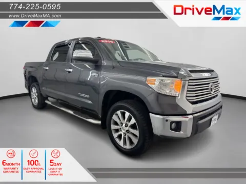 Red 2016 Toyota Tundra CrewMax Limited Pickup 4D 5 1/2 ft for sale in West Bridgewater, MA