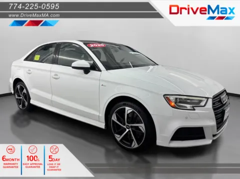 White 2020 Audi A3 S line Premium Sedan 4D for sale in West Bridgewater, MA