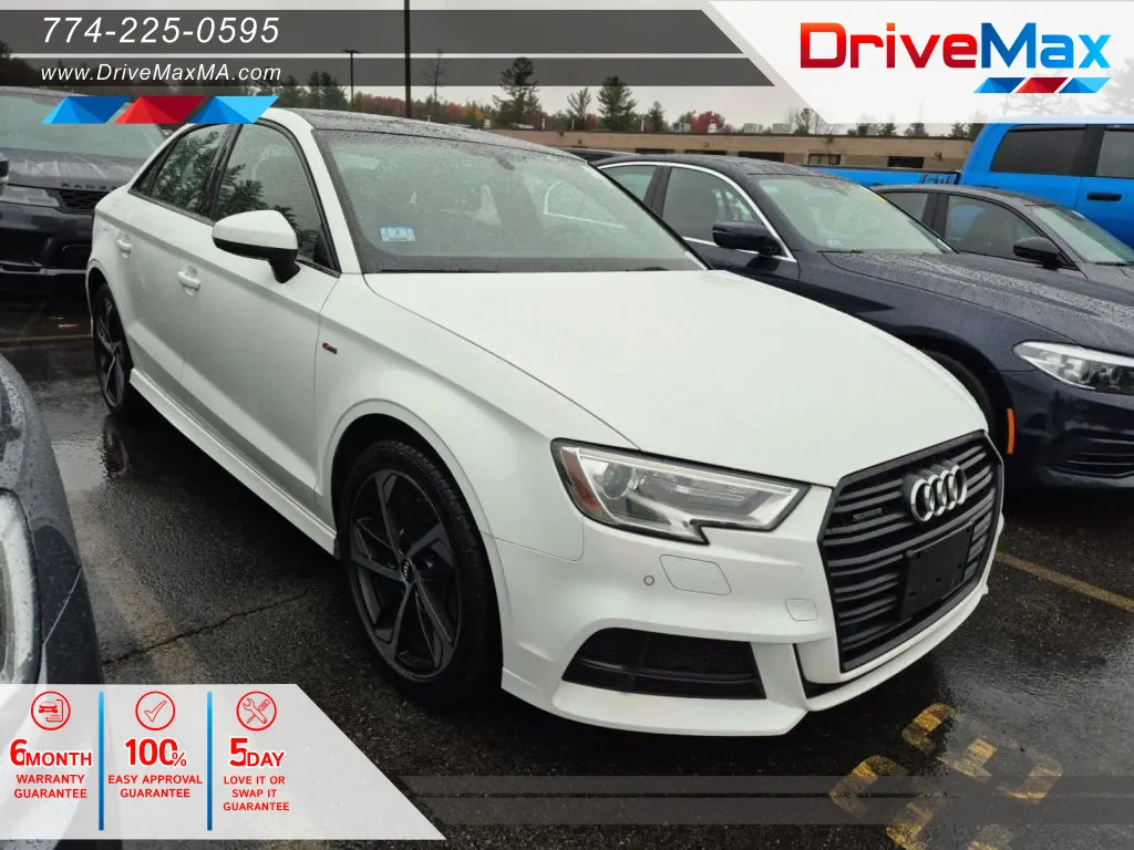 White 2020 Audi A3 S line Premium Sedan 4D for sale in West Bridgewater, MA