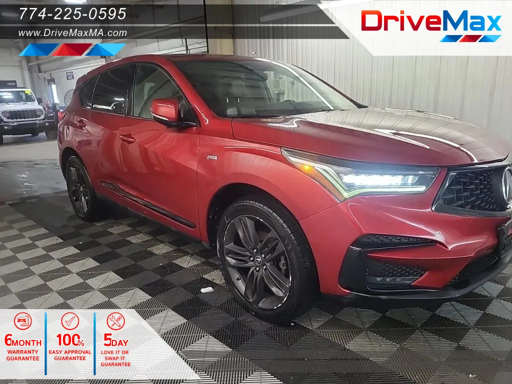 Red 2019 Acura RDX SH-AWD A-SPEC Pkg Sport Utility 4D for sale in West Bridgewater, MA