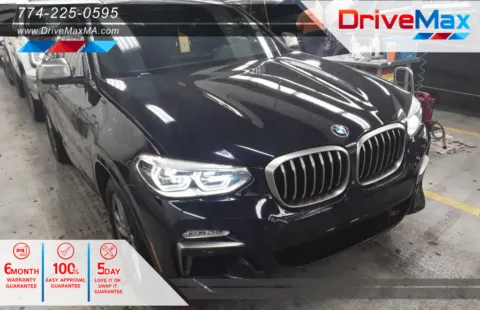 Blue 2019 BMW X4 M40i Sport Utility 4D for sale in West Bridgewater, MA