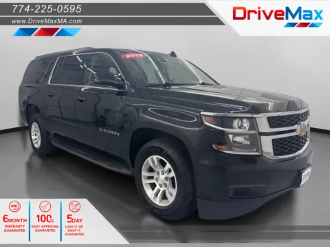 Black 2019 Chevrolet Suburban LT Sport Utility 4D for sale in West Bridgewater, MA