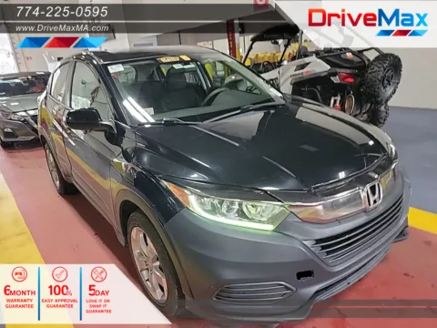 Black 2019 Honda HR-V LX Sport Utility 4D for sale in West Bridgewater, MA