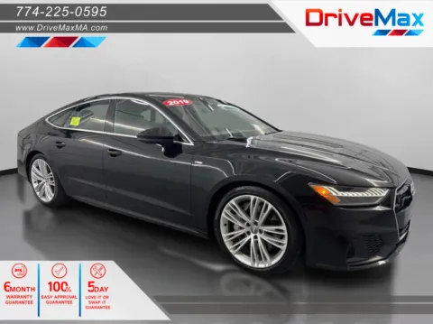 Black 2019 Audi A7 Premium Plus Sedan 4D for sale in West Bridgewater, MA