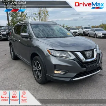 Gray 2017 Nissan Rogue SL Sport Utility 4D for sale in West Bridgewater, MA