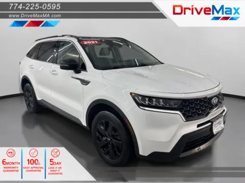 White 2021 Kia Sorento S Sport Utility 4D for sale in West Bridgewater, MA