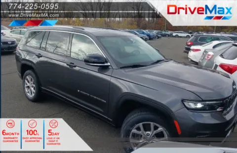 Gray 2022 Jeep Grand Cherokee L Limited Sport Utility 4D for sale in West Bridgewater, MA