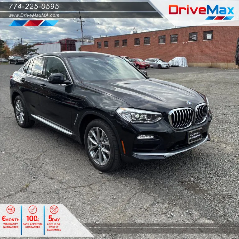 Black 2019 BMW X4 xDrive30i Sport Utility 4D for sale in West Bridgewater, MA