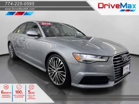 Silver 2018 Audi A6 2.0T Premium Plus Sedan 4D for sale in West Bridgewater, MA