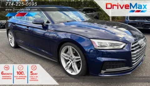 Blue 2019 Audi A5 Premium Plus Sedan 4D for sale in West Bridgewater, MA