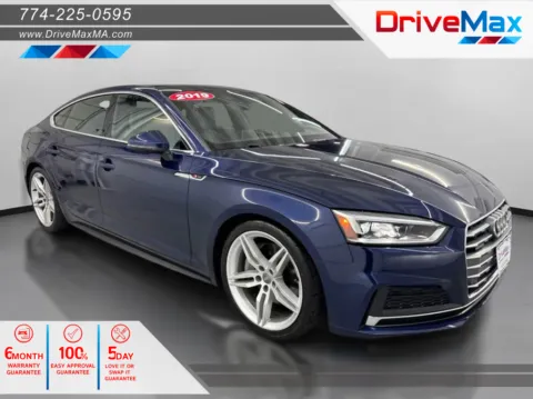 Blue 2019 Audi A5 Premium Plus Sedan 4D for sale in West Bridgewater, MA